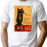 Chat Flerken (Collab With Goodidearyan) T-Shirt for Men & Women, T-Shirts Graphic Tee - White
