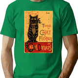 Chat Flerken (Collab With Goodidearyan) T-Shirt for Men & Women, T-Shirts Graphic Tee - Green