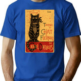 Chat Flerken (Collab With Goodidearyan) T-Shirt for Men & Women, T-Shirts Graphic Tee - Blue