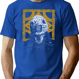Chatterer 2 T-Shirt for Men & Women, T-Shirts Graphic Tee - Blue