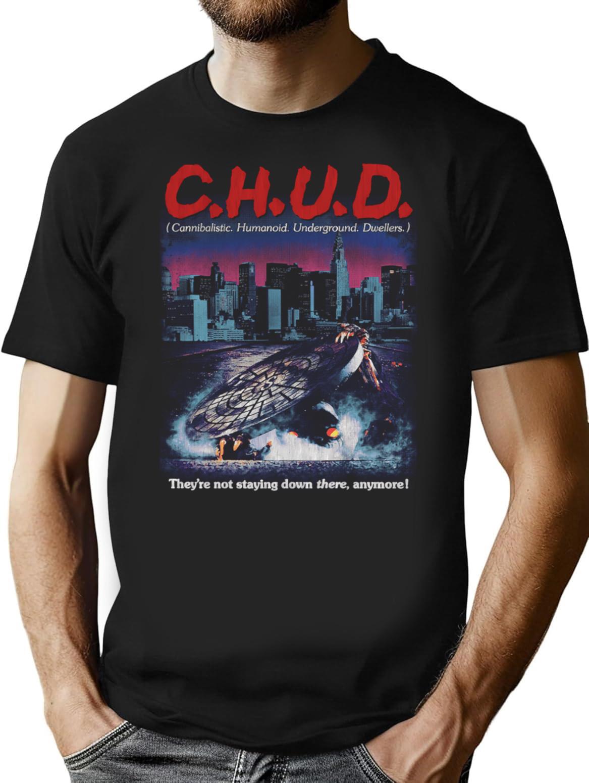 Chd Horror Clssic 80 Movis T-Shirt for Men & Women, T-Shirts Graphic Tee - Black