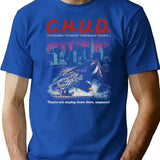 Chd Horror Clssic 80 Movis T-Shirt for Men & Women, T-Shirts Graphic Tee - Blue