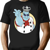 Chef Saltbaker Aka The Salt Bae- The Cuphead Show T-Shirt - Black