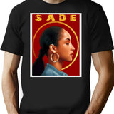 Chemise Sadefunny Shirt Sade T-ee Shirt Sade Tee Shirt Sade T-shirt Sade - Black