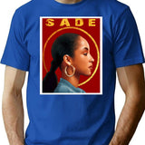 Chemise Sadefunny Shirt Sade T-ee Shirt Sade Tee Shirt Sade T-shirt Sade - Blue