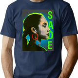 Chemise Sadefunny Shirt Sade T-ee Shirt Sade T-Shirt - Navy
