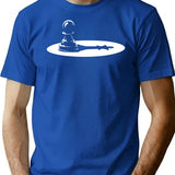 Chess Pawn King Funny Art For Chess Players Grandmasters T-Shirt - Blue