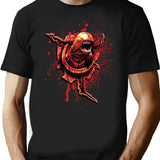 Chestburster Alien Xenomorph Sci Fi Horror T-Shirt for Men & Women, T-Shirts Graphic Tee - Black