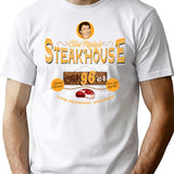 Chet Ripley'S Steakhouse Dks T-Shirt for Men & Women, T-Shirts Graphic Tee - White