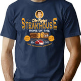 Chet Ripley'S Steakhouse Dks T-Shirt for Men & Women, T-Shirts Graphic Tee - Navy