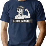 Chick Magnet Shirt (as Seen In The Accountant 2 2025) Tee - Navy
