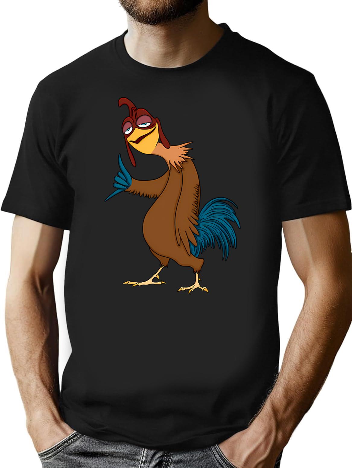 Chicken Joe Is A Vibe T-Shirt - Retro Graphic Tee for Men & Women - Black