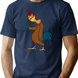 Chicken Joe Is A Vibe T-Shirt - Retro Graphic Tee for Men & Women - Navy