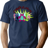 Chinpokomon Gotta Buy Em All T-Shirt - Retro Graphic Tee for Men & Women - Navy