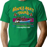 Chocolate Boat Tours Dks T-Shirt for Men & Women, T-Shirts Graphic Tee - Green