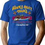 Chocolate Boat Tours Dks T-Shirt for Men & Women, T-Shirts Graphic Tee - Blue
