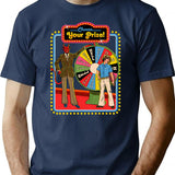 Choose Your Prize T-Shirt - Retro Graphic Tee for Men & Women - Navy