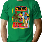 Choose Your Prize T-Shirt - Retro Graphic Tee for Men & Women - Green