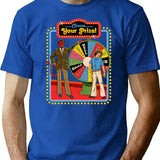 Choose Your Prize T-Shirt - Retro Graphic Tee for Men & Women - Blue