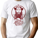 Chris Stapleton T-Shirt - Retro Graphic Tee for Men & Women - White