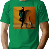 Chris Whitley Painting Classic T-Shirt - Retro Graphic Tee for Men & Women - Green