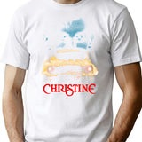 Christine Face T-Shirt for Men & Women, T-Shirts Graphic Tee - White