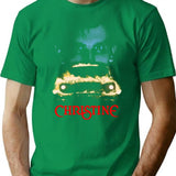 Christine Face T-Shirt for Men & Women, T-Shirts Graphic Tee - Green