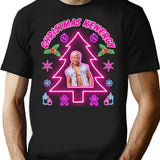 Christmas Kenergy T-Shirt - Retro Graphic Tee for Men & Women - Black