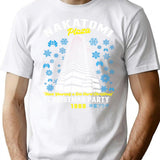 Christmas Nakatomi Building Die Hard T-Shirt for Men & Women, T-Shirts Graphic Tee - White