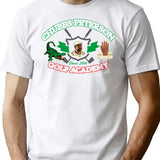 Chubbs Peterson Golf Academy T-Shirt for Men & Women, T-Shirts Graphic Tee - White