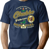 Chubbs Peterson Memorial Golf Tournament T-Shirt for Men & Women, T-Shirts Graphic Tee - Navy