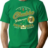 Chubbs Peterson Memorial Golf Tournament T-Shirt for Men & Women, T-Shirts Graphic Tee - Green