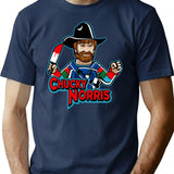 Chucky Norris Doll T-Shirt for Men & Women, T-Shirts Graphic Tee - Navy
