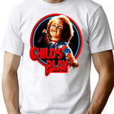 Chucky T-Shirt for Men & Women, T-Shirts Graphic Tee - White