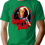 Chucky T-Shirt for Men & Women, T-Shirts Graphic Tee - Green