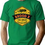 Cicadas Brood X The Great Eastern Brood T-Shirt - Green