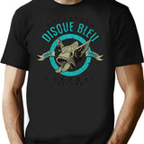 Cigarettes Disque Bleu Filtre 1954 T-Shirt - Retro Graphic Tee for Men & Women - Black