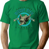 Cigarettes Disque Bleu Filtre 1954 T-Shirt - Retro Graphic Tee for Men & Women - Green