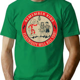 Cips Retro Sign - Electricity Will Kill You T-Shirt for Men & Women, T-Shirts Graphic Tee - Green