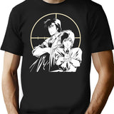 City Hunter T-Shirt for Men & Women, T-Shirts Graphic Tee - Black