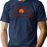 City Of Tomorrow T-Shirt - Retro Graphic Tee for Men & Women - Navy