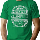 Clampett Oil Co T-Shirt for Men & Women, T-Shirts Graphic Tee - Green