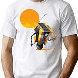 Claptrap T-Shirt - Retro Graphic Tee for Men & Women - White