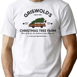 Clark Griswold Family Christmas Tree Farm T-Shirt - White