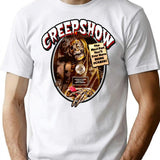 Classic 80S Horror Cartoons Creepshow T-Shirt for Men & Women, T-Shirts Graphic Tee - White