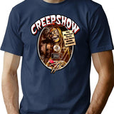 Classic 80S Horror Cartoons Creepshow T-Shirt for Men & Women, T-Shirts Graphic Tee - Navy