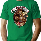 Classic 80S Horror Cartoons Creepshow T-Shirt for Men & Women, T-Shirts Graphic Tee - Green