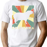 Classic Capybara Lover Vintage Retro Animal T-Shirt - White