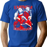 Classic Era T-Shirt - Retro Graphic Tee for Men & Women - Blue