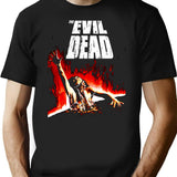 Classic Evil Dead Horror T-Shirt for Men & Women, T-Shirts Graphic Tee - Black